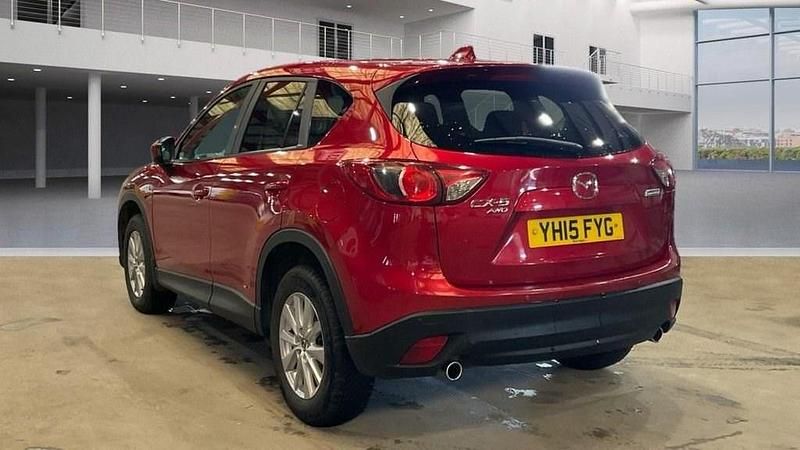 Używany Mazda CX-5 150 KM (110 kW) 2015 Czerwony SUV