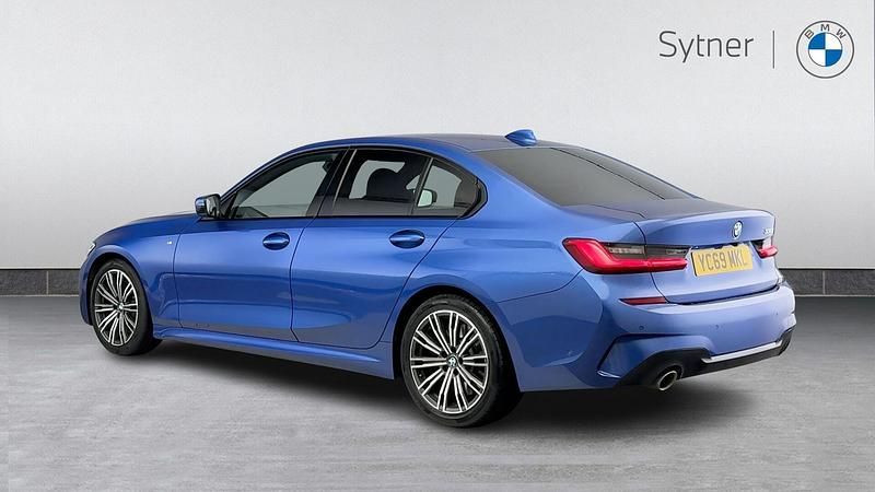 Used BMW 330 M Sport 254 HP (186 kW) 2020 Blue Sedan