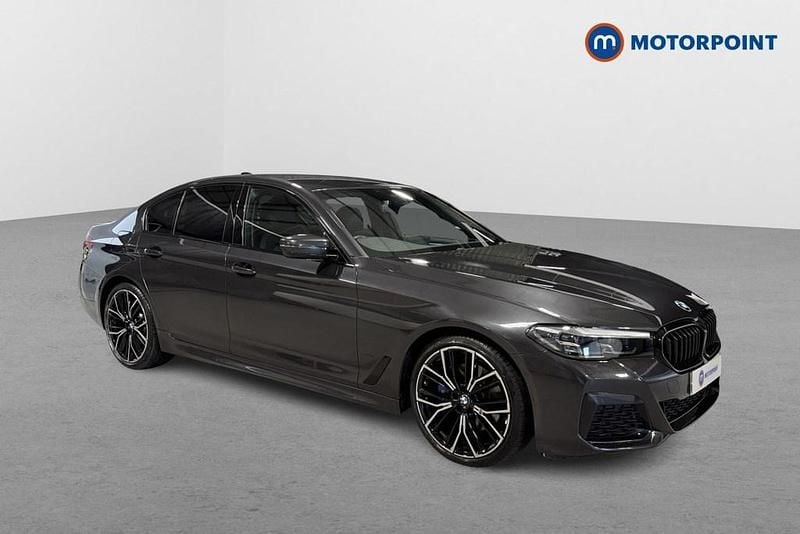 Grey Used 2021 BMW 520 M Sport Sedan | £26,049 (Fair price) - Image 1/4