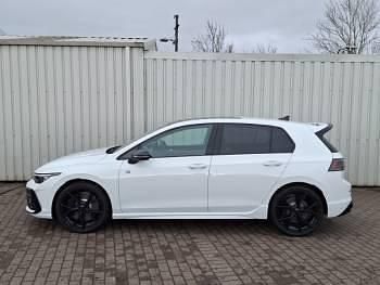 New VW Golf VIII Black Edition 333 HP (244 kW) 2025 White Hatchback