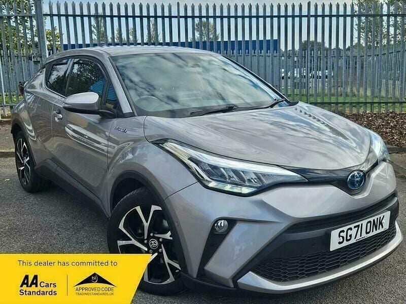Silver Used 2021 Toyota C-HR Design SUV | £16,995 (Fair price) - Image 1/4