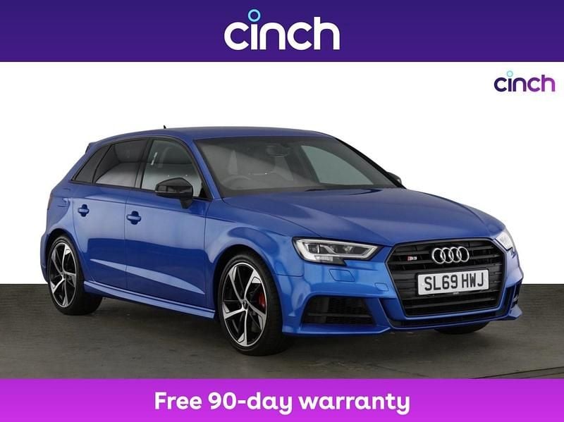 Blue Used 2019 Audi S3 Sportback Advanced Hatchback | £24,399 - Image 1/3