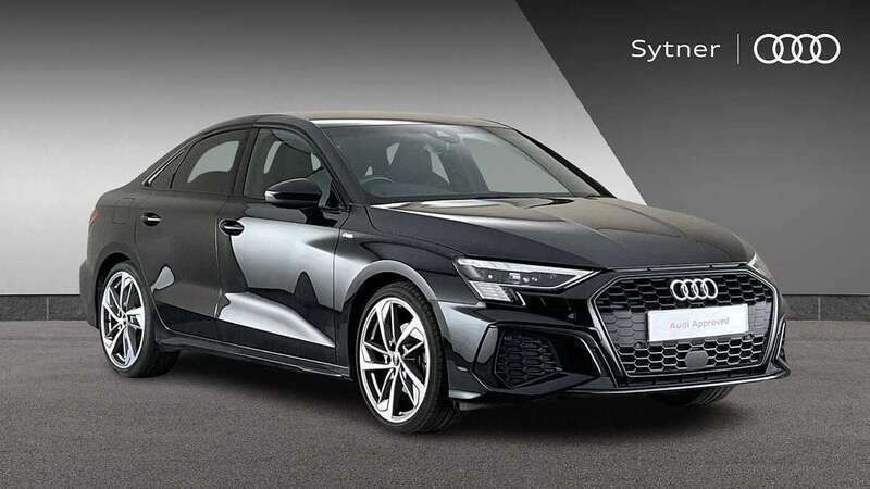 Black Used 2022 Audi A3 Comfort Sedan | £25,500 (Expensive) - Image 1/4