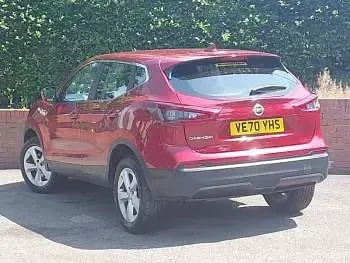Used Nissan Qashqai Acenta Premium 140 HP (102 kW) 2021 Red SUV