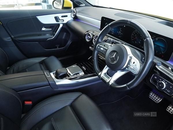 Used Mercedes A35 AMG Premium Plus 2020 Yellow Hatchback