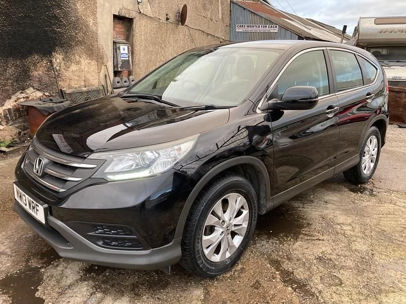 Black Used 2013 Honda CR-V S SUV | £4,695 (Fair price) - Image 1/4