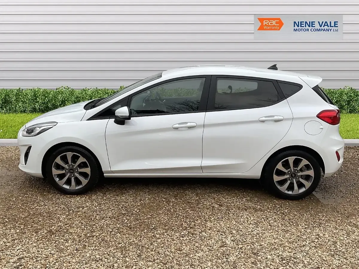 Used Ford Fiesta Trend 95 HP (69 kW) 2020 White Hatchback