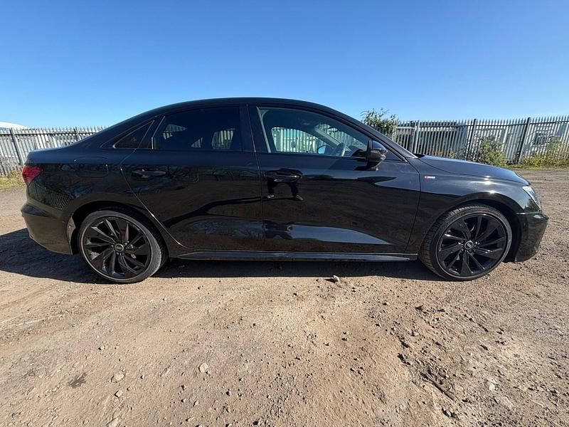 Used Audi A3 S-Line 2021 Black Sedan