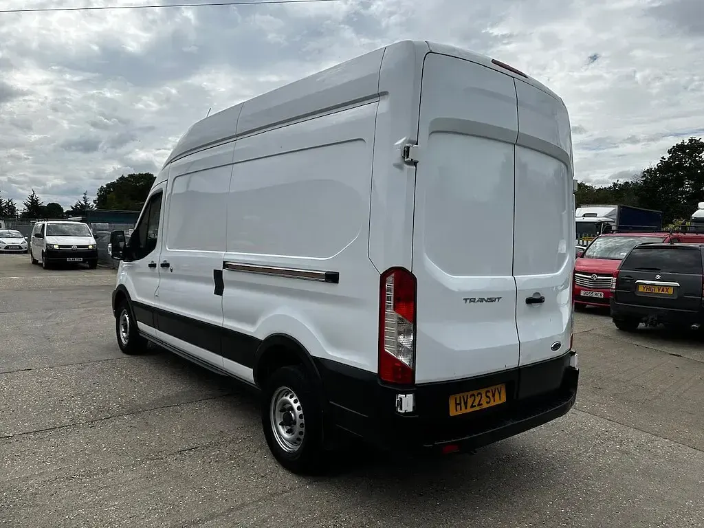 Used Ford Transit 130 HP (95 kW) 2022 White Van