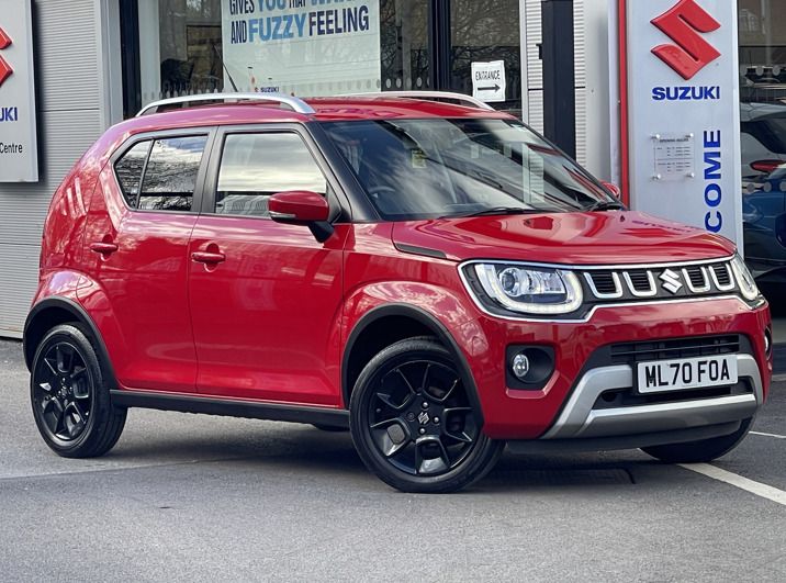 Red Used 2020 Suzuki Ignis SZ5 Hatchback | £11,494 (Fair price) - Image 1/4