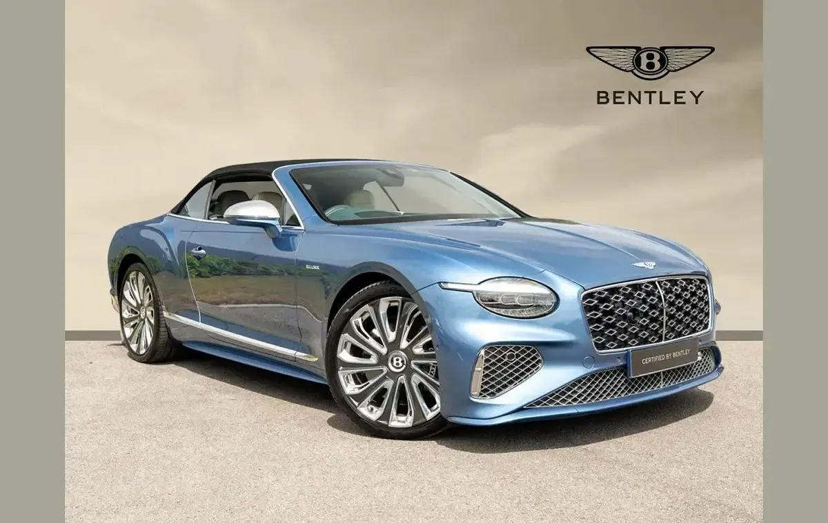 Used Bentley Continental Mulliner 770 HP (566 kW) 2025 Blue Cabriolet