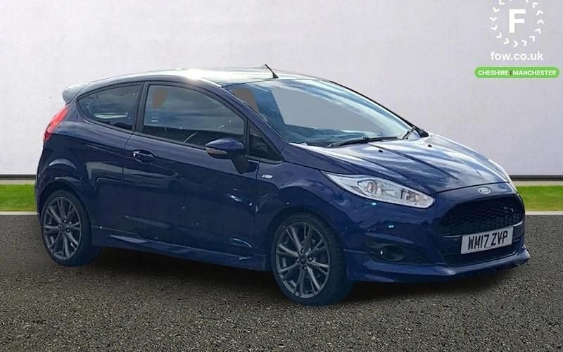 Blue Used 2017 Ford Fiesta ST-Line Hatchback | £5,999 (Good price) - Image 1/3