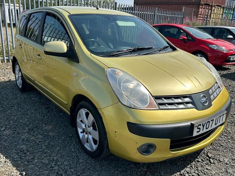 Yellow Used 2007 Nissan Note MPV | £2,295 (Fair price) - Image 1/4