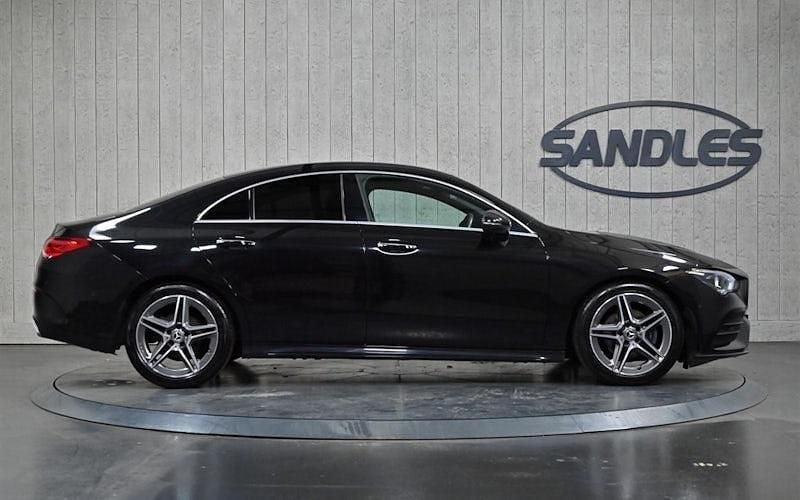 Used Mercedes CLA180 AMG Line Premium 136 HP (100 kW) 2021 Black Sedan
