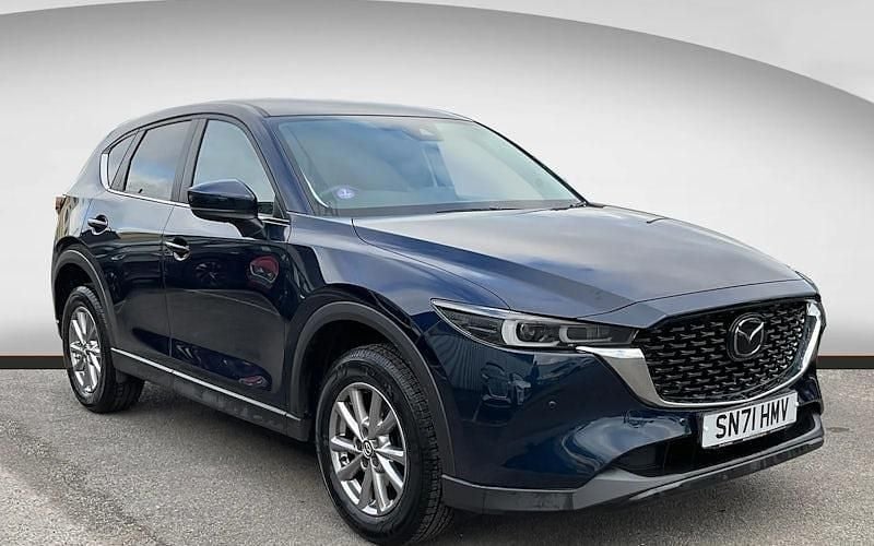 Used Mazda CX-5 165 HP (121 kW) 2022 Blue SUV