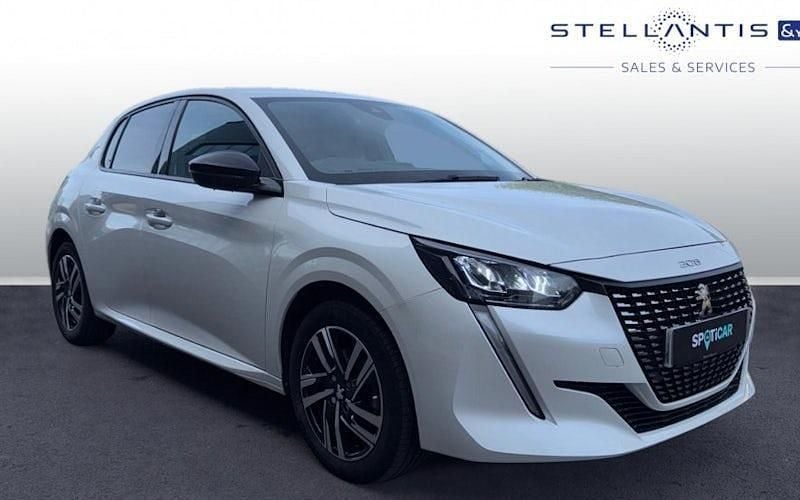 White Used 2022 Peugeot 208 Allure+ Hatchback | £12,495 (Fair price) - Image 1/4