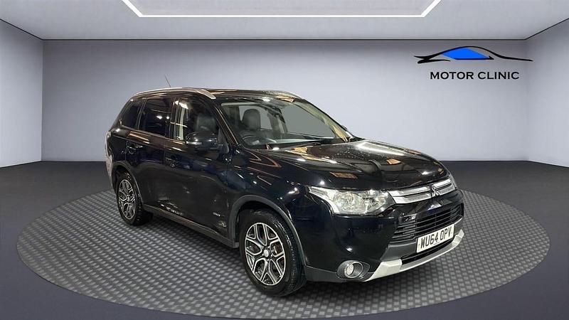 Used Mitsubishi Outlander 2014 Black SUV