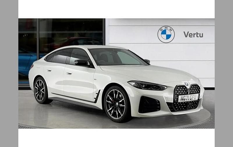 White Used 2021 BMW M440 M Sport Sedan | £35,407 (Fair price) - Image 1/4