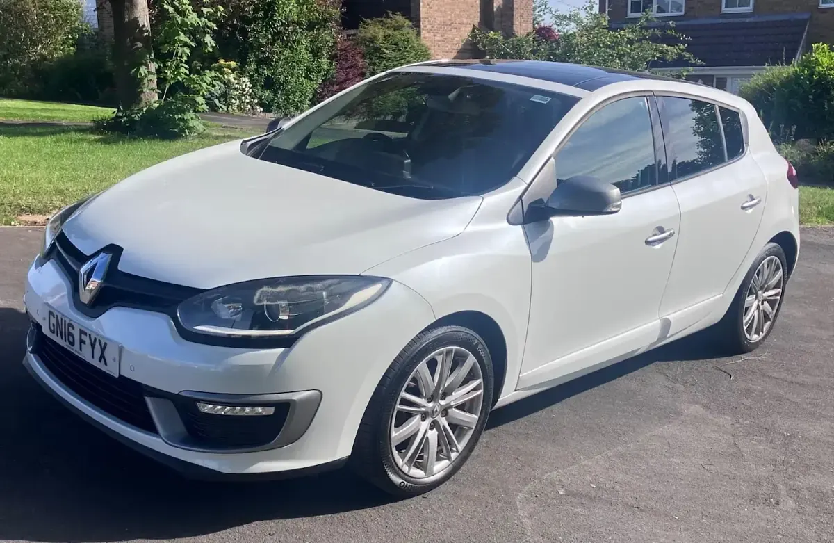 Used Renault Mégane GT Line GT-Line 2016 White Hatchback