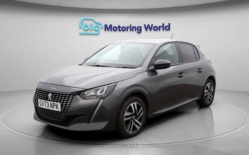 Used Peugeot 208 Allure+ 102 HP (75 kW) 2023 Grey Hatchback