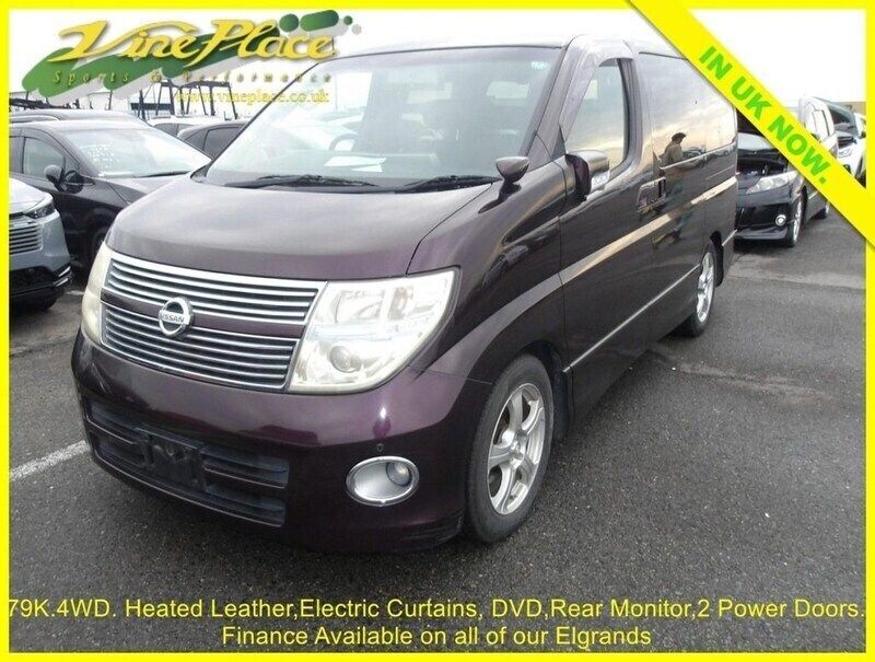 Purple Used 2009 Nissan Elgrand MPV | £11,000 (Fair price) - Image 1/3
