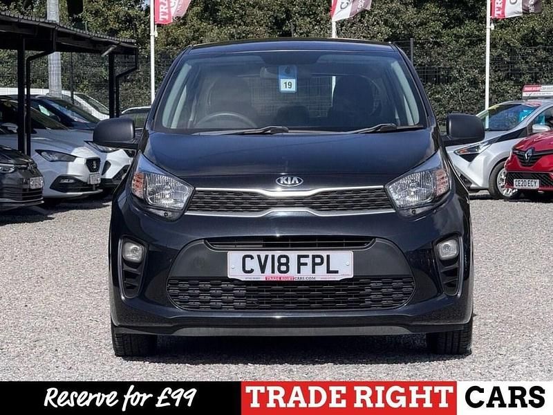 Used Kia Picanto 66 HP (48 kW) 2018 Black Hatchback