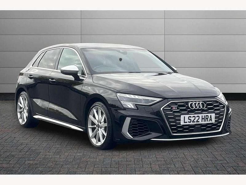 Black Used 2022 Audi S3 Comfort Hatchback | £28,850 (Fair price) - Image 1/4