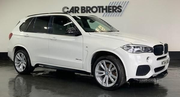 White Used 2014 BMW X5 M Sport SUV | £12,995 (A bit pricey) - Image 1/4