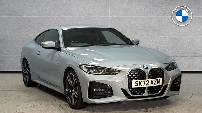 Grey Used 2022 BMW 420 M Sport Coupe | £28,995 (Fair price) - Image 1/4