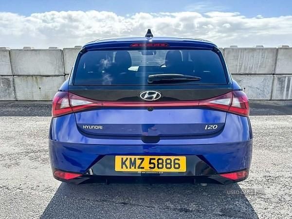 Used Hyundai i20 Premium 2023 Blue Hatchback