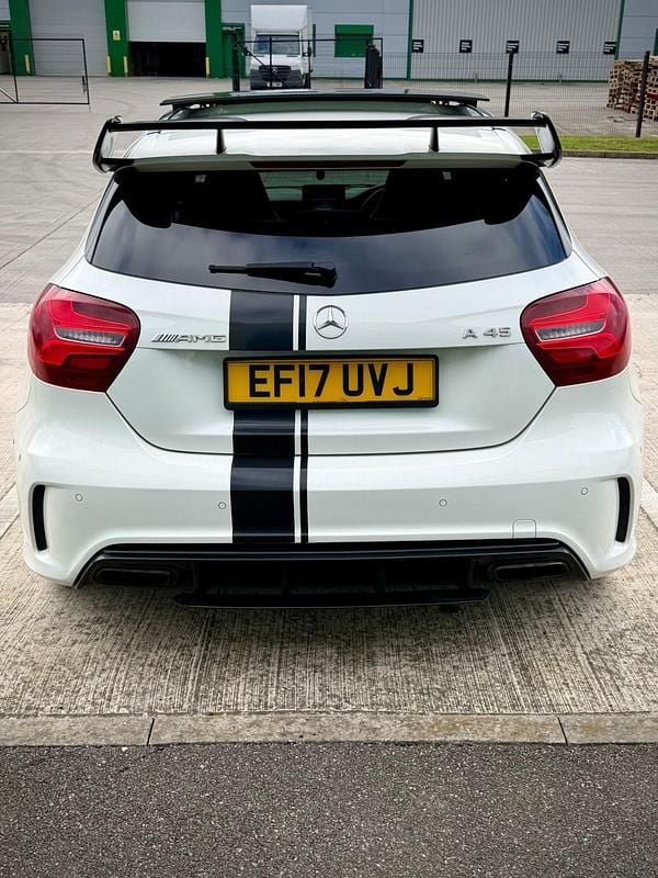 Used Mercedes A45 AMG 2017 White Hatchback