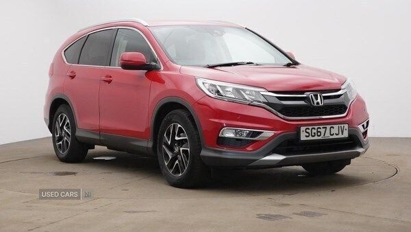 Red Used 2017 Honda CR-V SE Plus SUV | £7,995 (Fair price) - Image 1/3