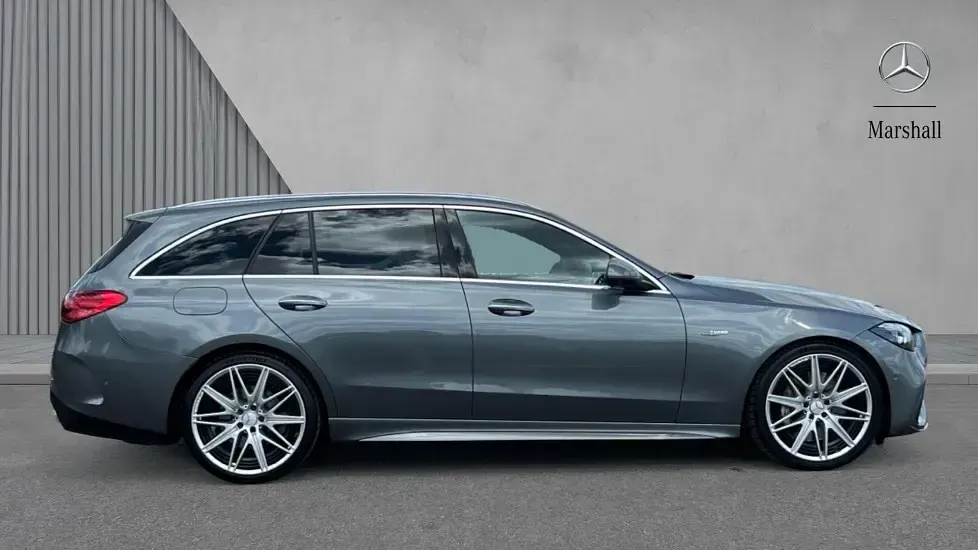 Used Mercedes C43 AMG Premium Plus 408 HP (300 kW) 2023 Selenite grey metallic