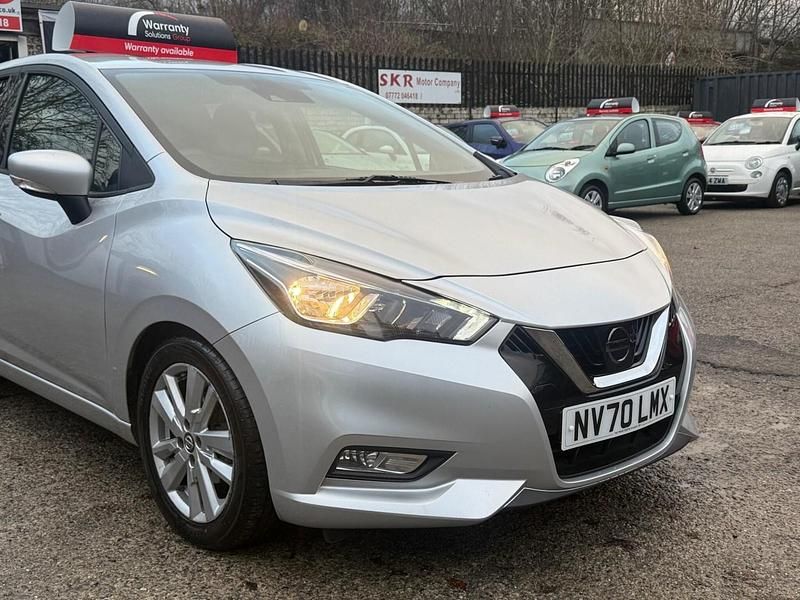 Used Nissan Micra Acenta 2020 Silver Hatchback