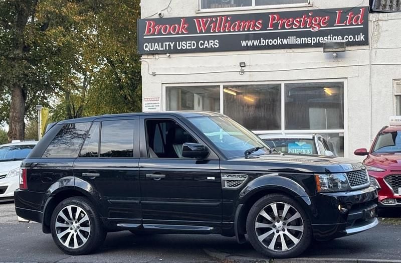 Black Used 2009 Land Rover Range Rover Sport Autobiography SUV | £6,995 (Fair price) - Image 1/4