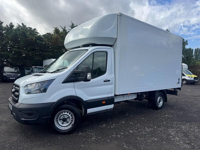 Used Ford Transit 130 HP (95 kW) 2022 White Cabriolet