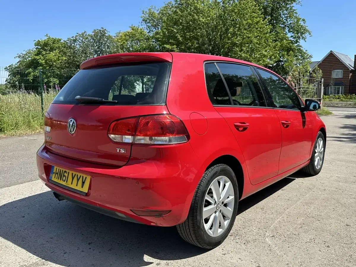Used VW Golf VII Match 2012 Red Hatchback