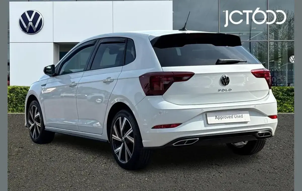 Used VW Polo R-line 95 HP (69 kW) 2023 White Hatchback