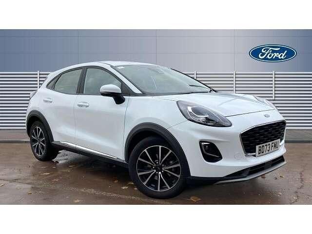 White Used 2023 Ford Puma Titanium SUV | £15,273 (Good price) - Image 1/4