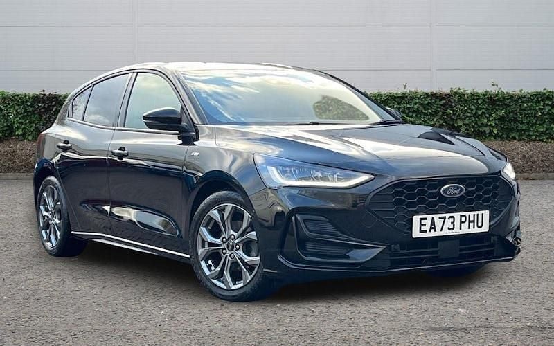 Used Ford Focus ST-Line 125 HP (91 kW) 2023 Black Hatchback