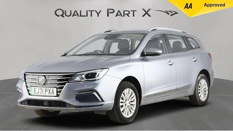 Used MG MG5 EV Exclusive 114 kW (156 HP) 2021 Silver Estate