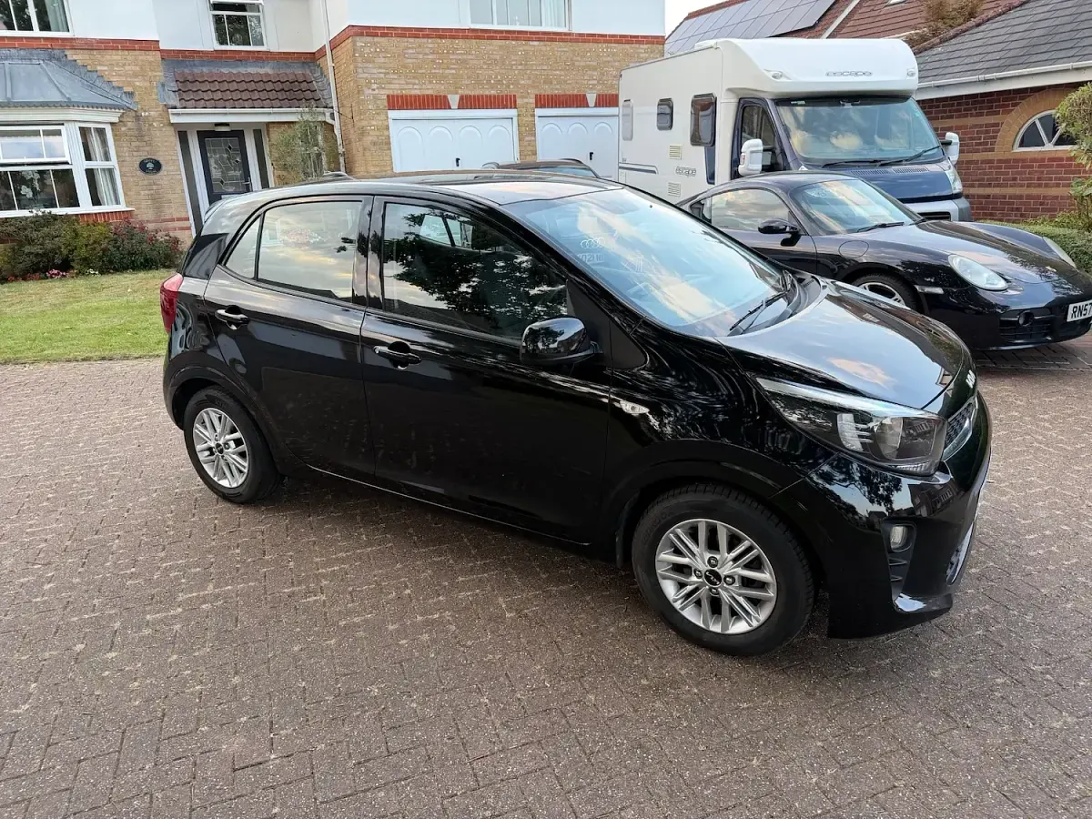 Used Kia Picanto 66 HP (48 kW) 2022 Black Hatchback