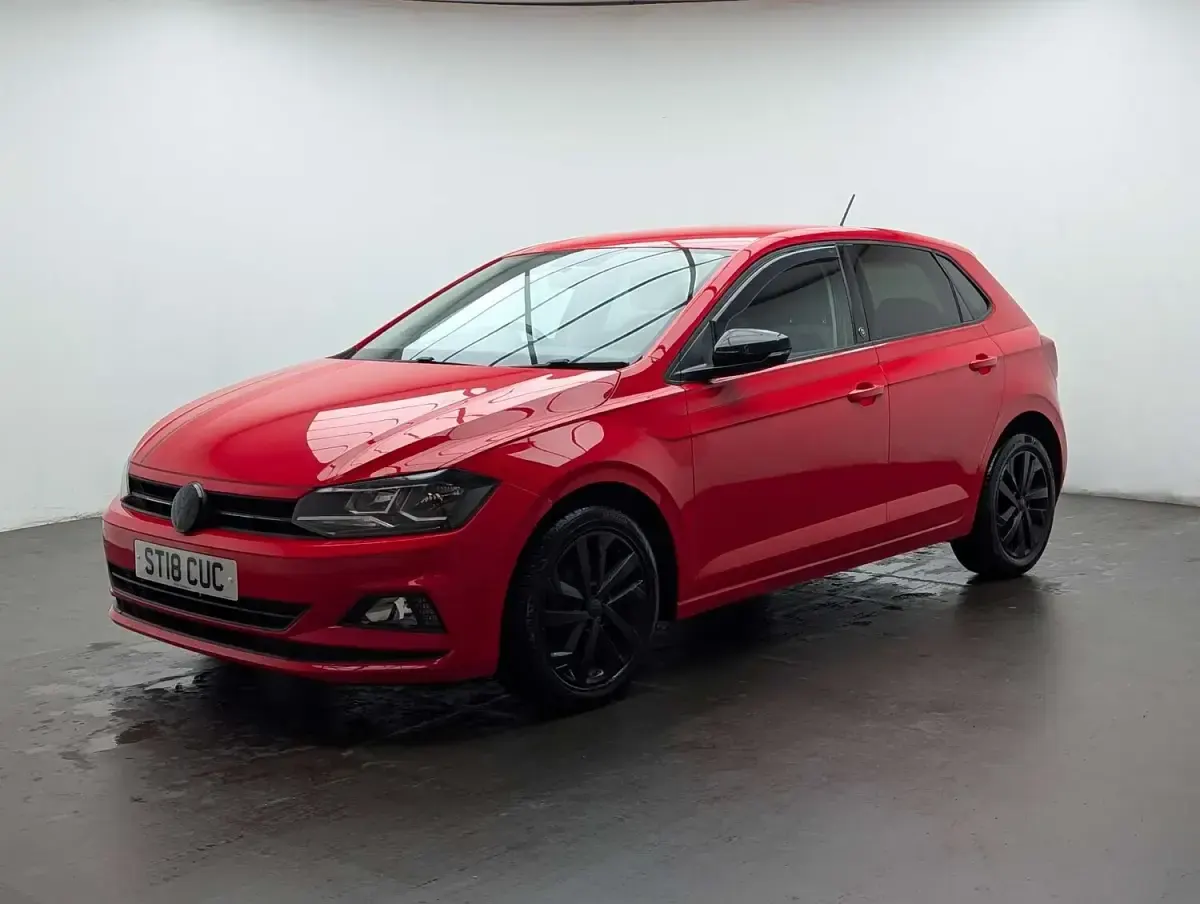 Used VW Polo Beats 95 HP (69 kW) 2018 Red Hatchback