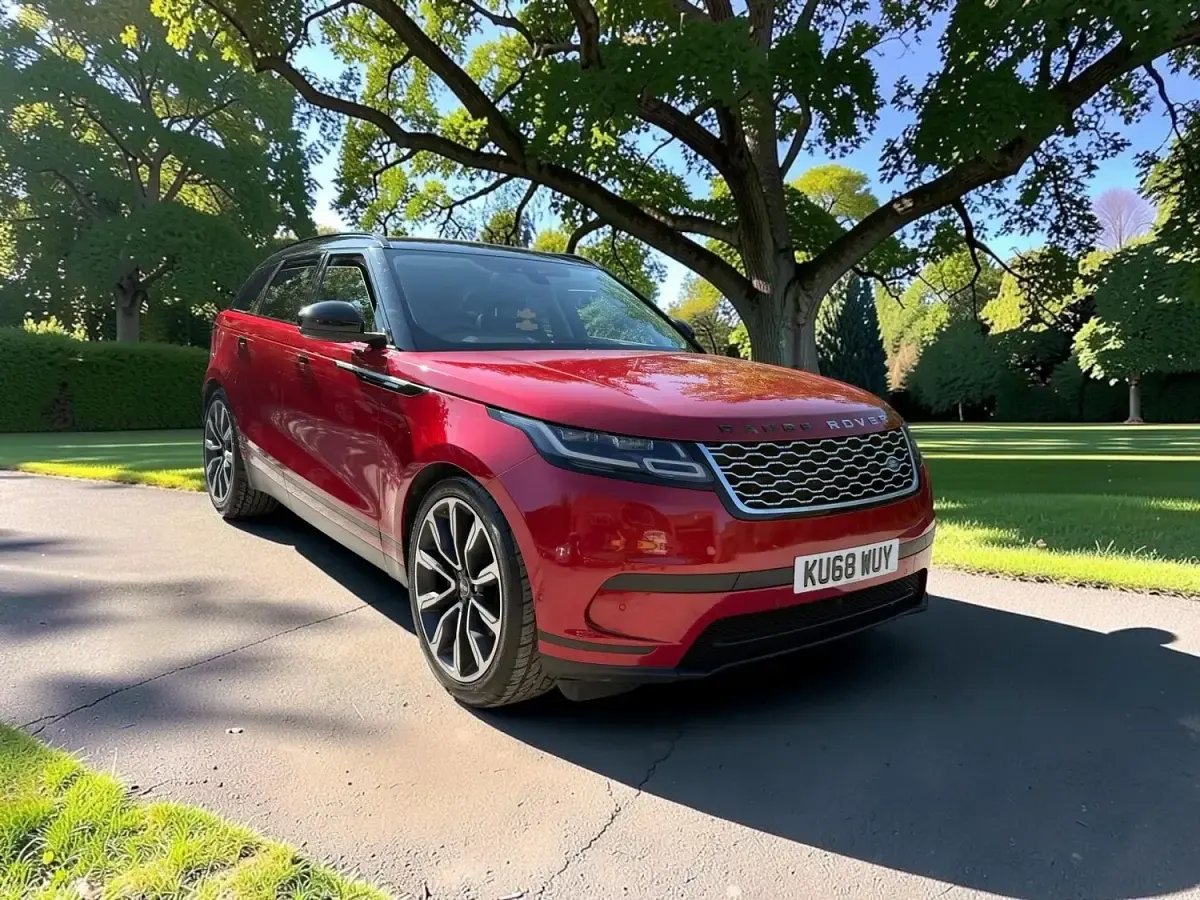 Used Land Rover Range Rover Velar SE 295 HP (216 kW) 2018 Red SUV