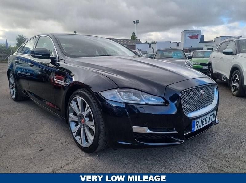 Black Used 2016 Jaguar XJ Premium Luxury Sedan | £17,999 (Fair price) - Image 1/4