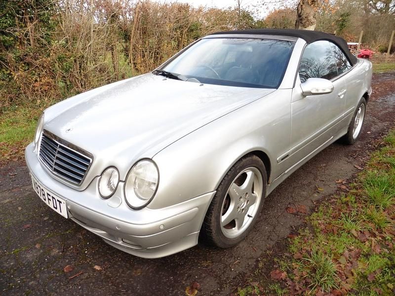 Usado Mercedes CLK430 Avantgarde 1999 Prateado Cabrios