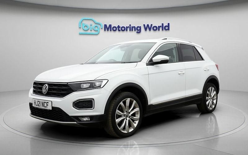 Used VW T-Roc SEL 150 HP (110 kW) 2021 White SUV
