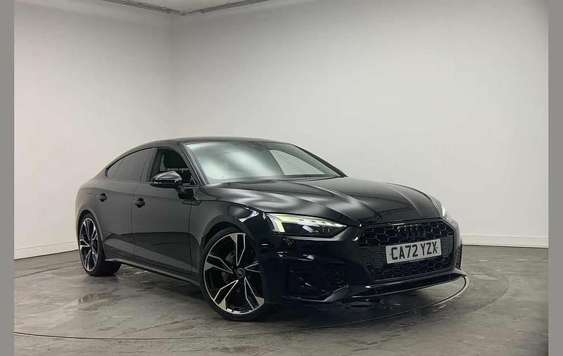 Used Audi A5 Sportback Black Edition 200 HP (147 kW) 2022 Black Hatchback