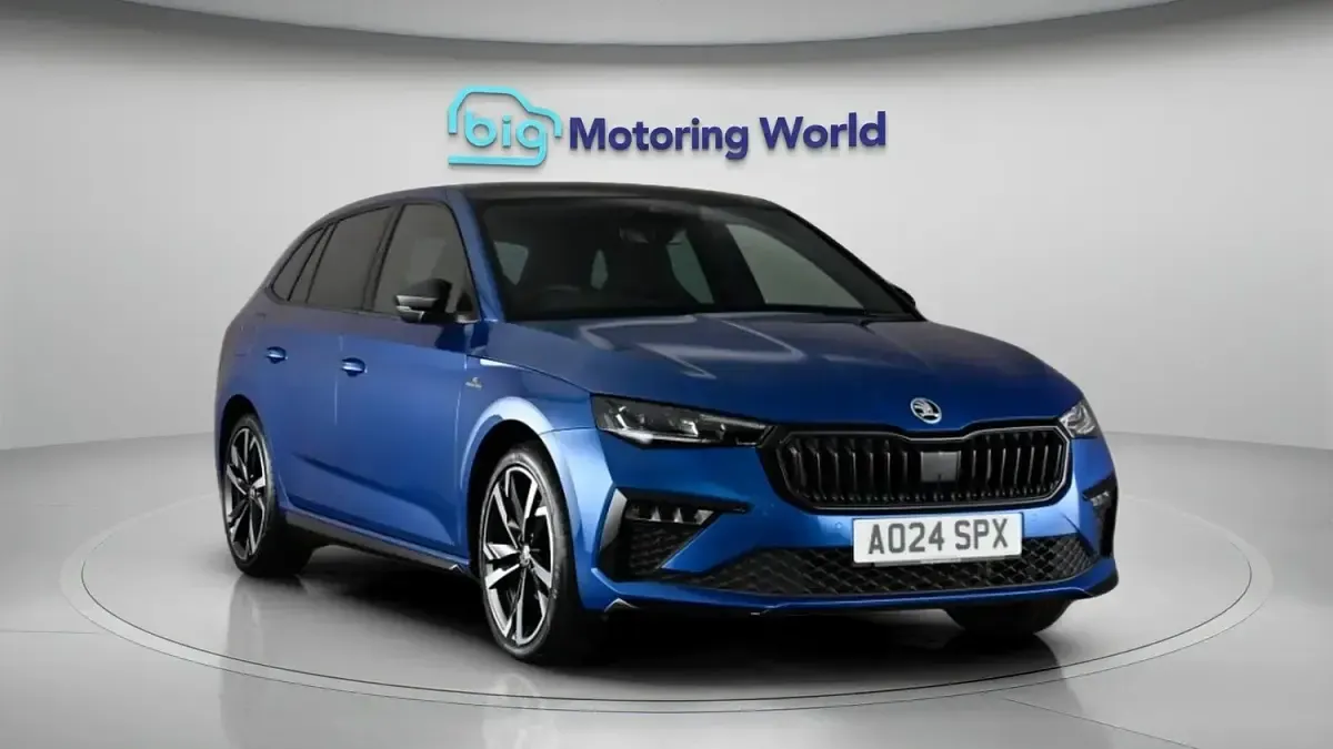 Used Skoda Scala Monte Carlo 116 HP (85 kW) 2024 Blue Hatchback