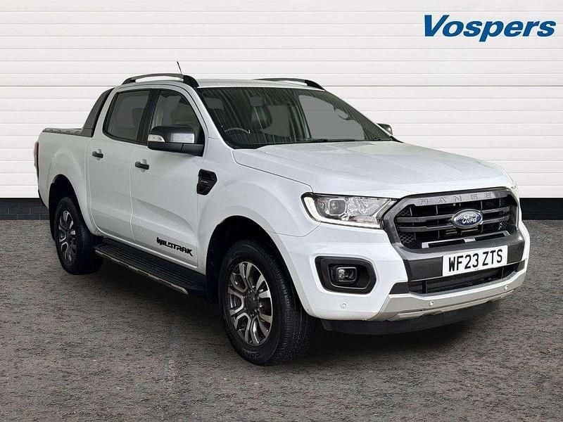 White Used 2023 Ford Ranger Wildtrack Pickup | £27,594 (Super price) - Image 1/3
